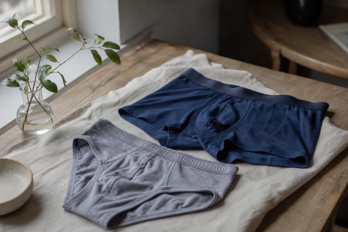 Briefs eller boxer briefs hos Calvin Klein – skillnaden i praktiken
