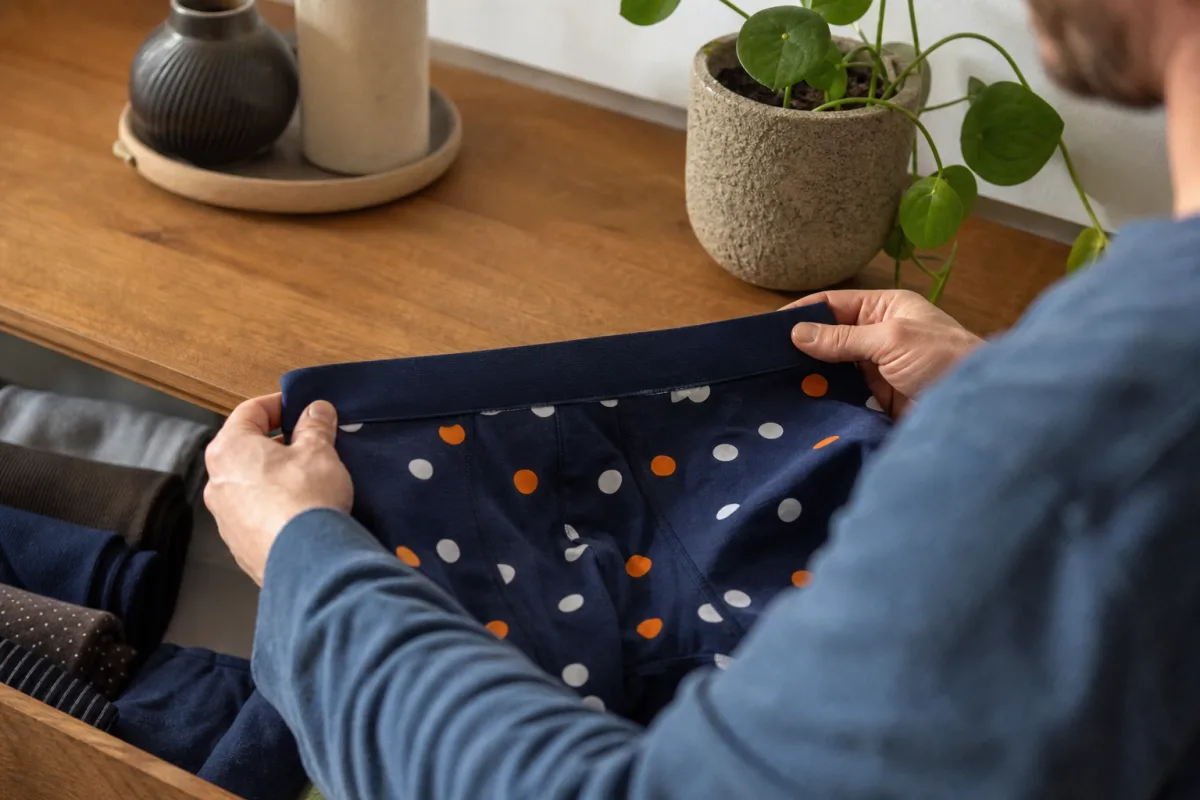 Så väljer du rätt storlek när du köper Happy Socks-kalsonger