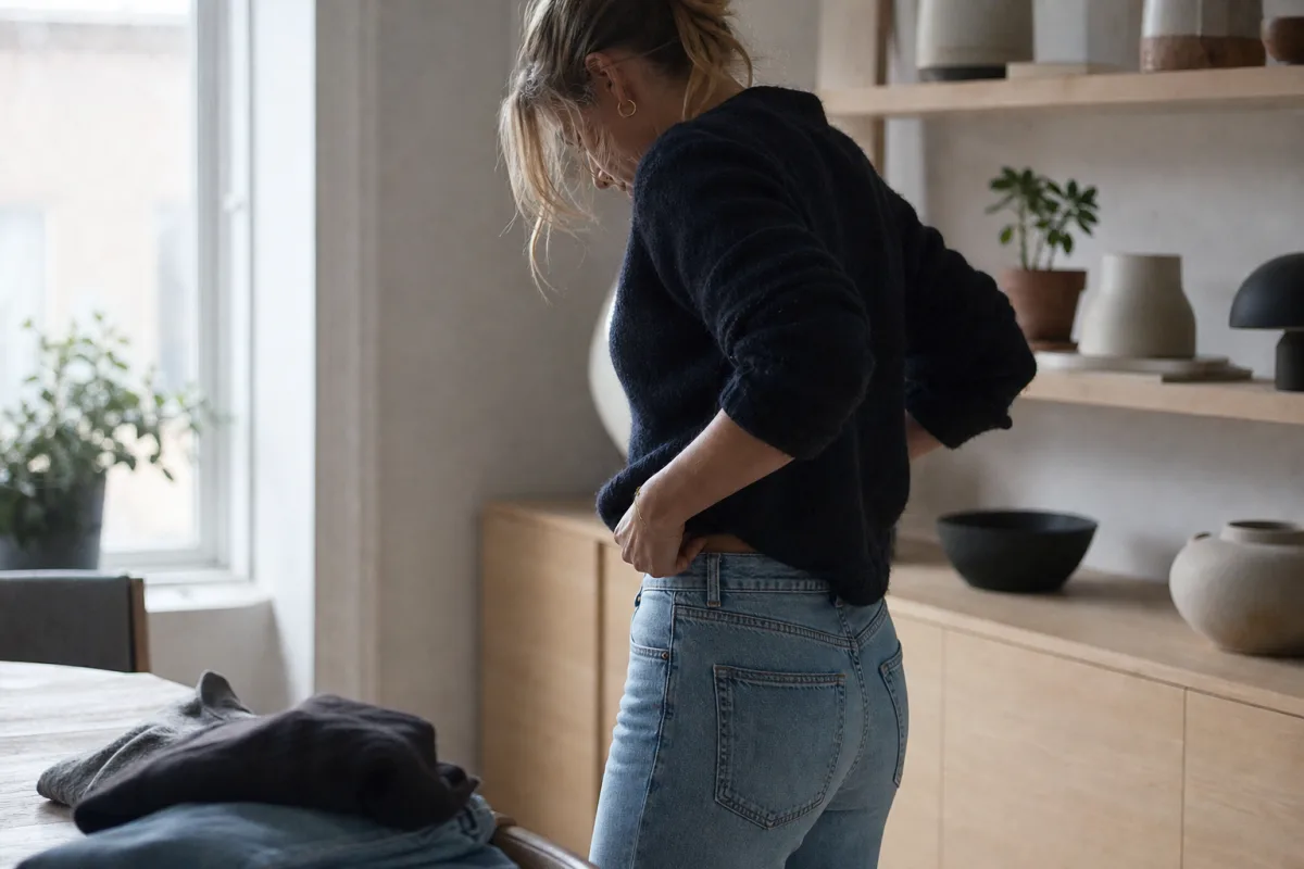 Min erfarenhet av mid rise när benen är korta