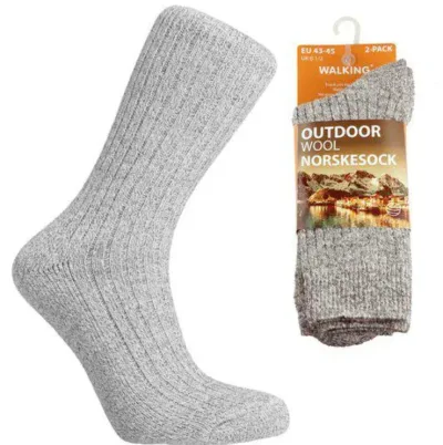 Walking Raggsocka Grå 2-pack