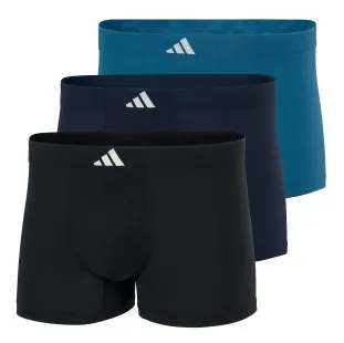 adidas Kalsonger 3P Active Micro Tech Trunks Marin/Blå polyester Medium Herr