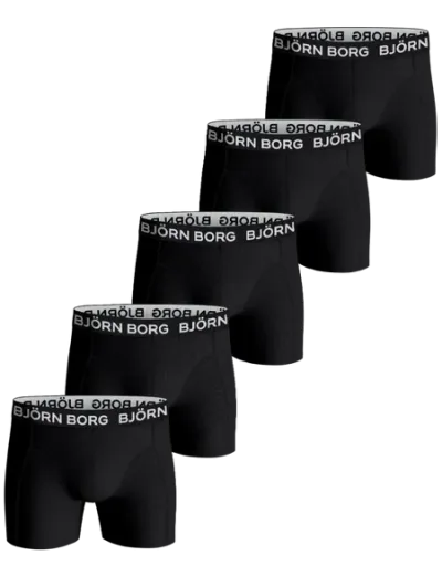 Björn Borg Cotton Stretch Boxers 5-pack