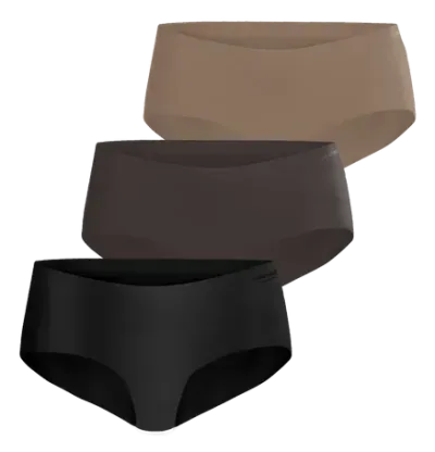 Björn Borg Invisible Hipster 3-pack Svart