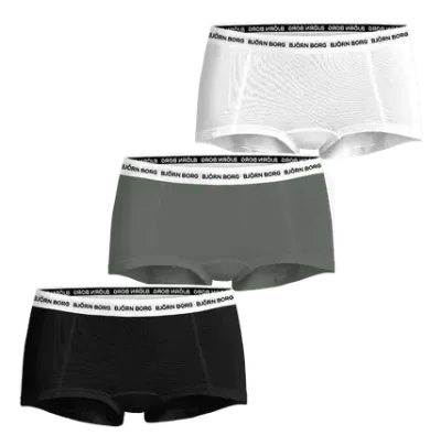 Björn Borg Logo Boxer Shorts 3-pack Svart