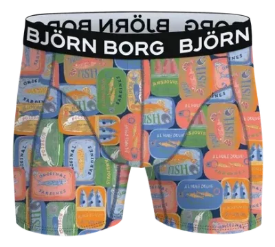 Björn Borg Microfiber Boxer 1-pack Blå