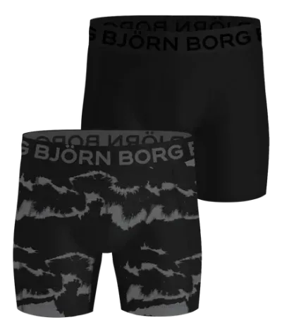 Björn Borg Sports Lightweight Boxers 2-pack Svart
