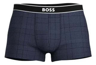 BOSS Kalsonger 24 Print Trunk Mörkblå bomull XX-Large Herr