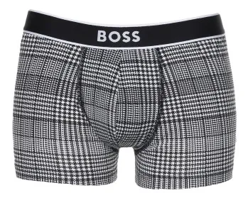 BOSS Kalsonger 24 Print Trunk Svart