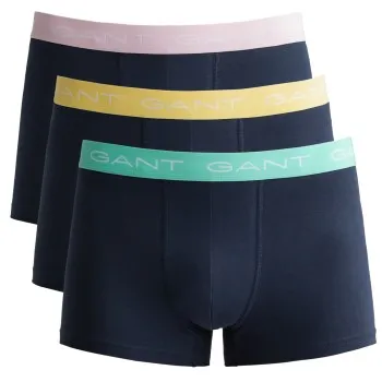 Gant Kalsonger 3P Cotton Jersey Trunks Rosa/Gul bomull XX-Large Herr