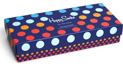 Happy Socks Blue box 4par