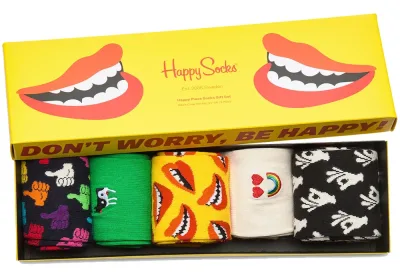 Happy Socks Don't Worry Be happy 5par
