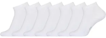 JBS Strumpor 7P Bamboo Anklet Socks Vit Strl 37/40 Herr
