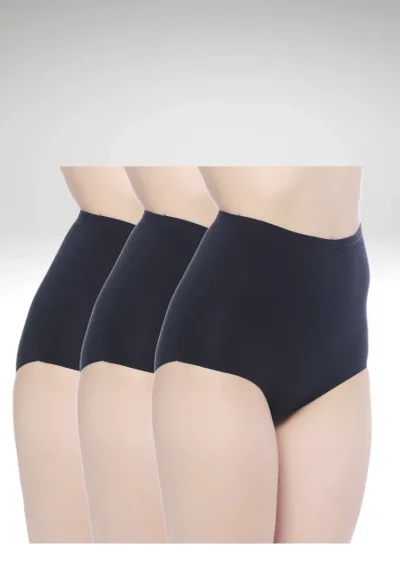Millers Maxi Trosa Ribb 3-Pack Svart