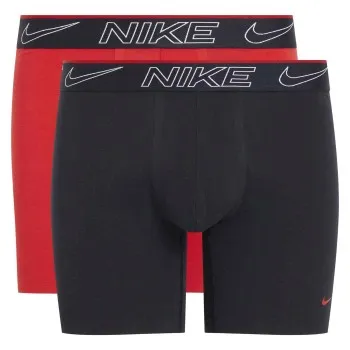 Nike Kalsonger 2P Elite Cotton Stretch Boxer Brief Svart/Röd Medium Herr
