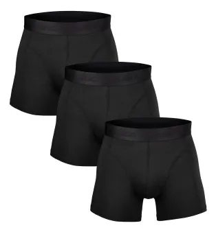 Salming Kalsonger 3P Bamboo Boxer Svart Small Herr