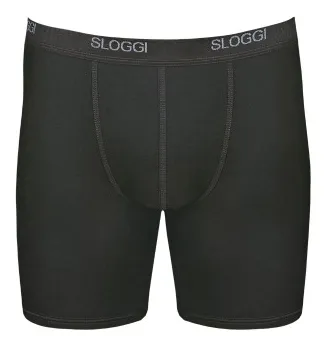 Sloggi Kalsonger For Men Basic Long Svart bomull Small Herr