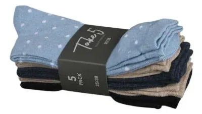 Take Mönstrade Barnstrumpor 5-pack