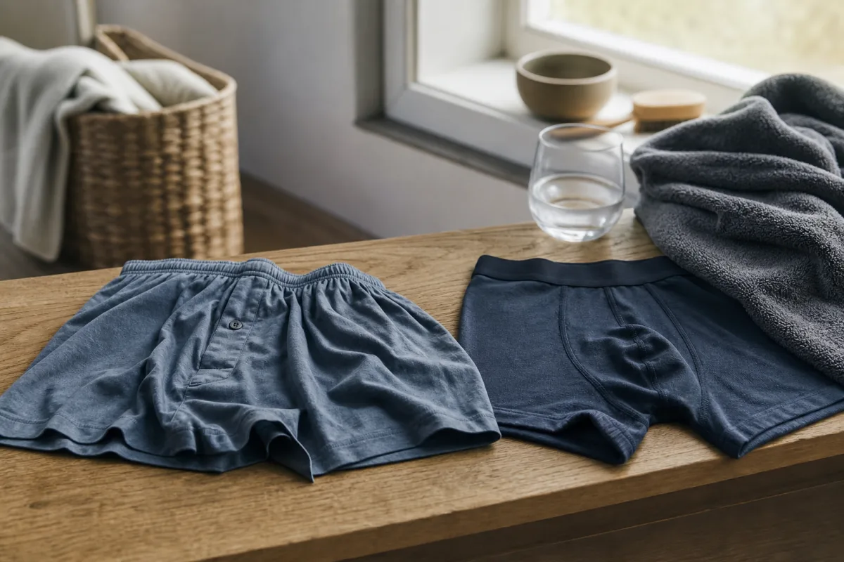 Boxer eller trunks när du svettas mycket?