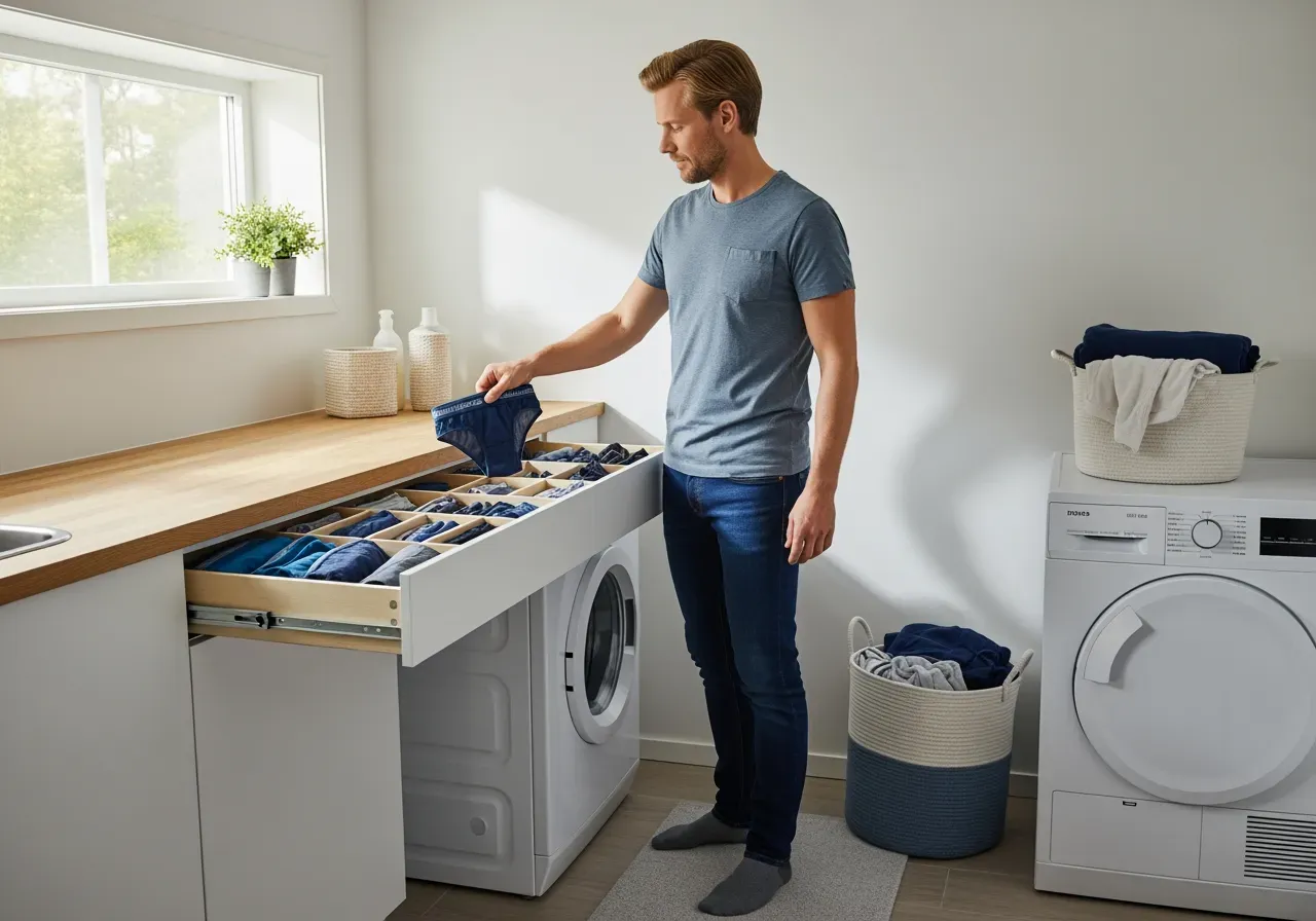 Lekfullt rakettema i retrostil