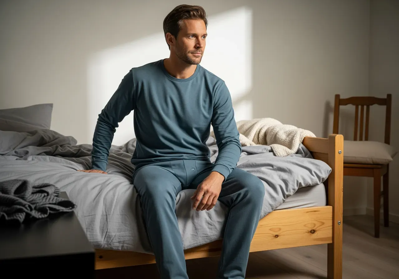 Stilren kontorsstil i svart blått vitt